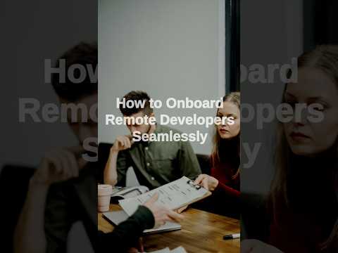 Top IT Outsourcing Expert Reveals Best Onboarding Techniques for Remote Developers #developers