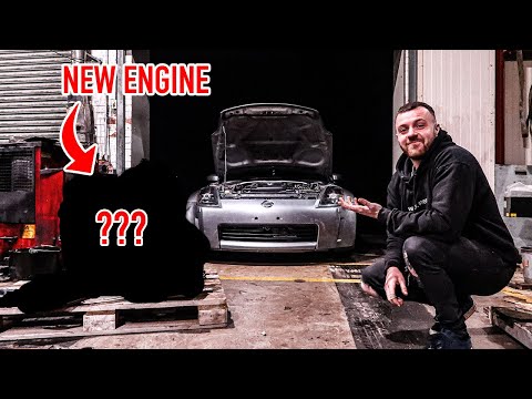 CHANGING MY NISSAN 350Z ENGINE IN 24 HOURS