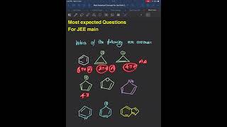 MOST EXPECTED QUESTION FOR JEE MAIN  #jee #jeeadv #jeeneetchemistry #aromaticity #aromaticcompounds