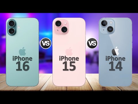 iPhone 16 VS iPhone 15 VS iPhone 14