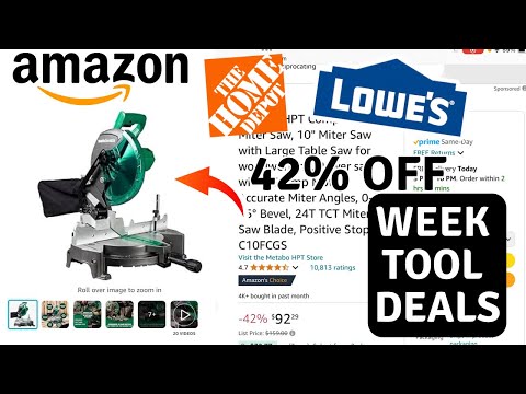 Great Tool Deals This Week! Lowes, Home Depot, Amazon and More