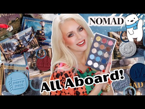 NEW Nomad Cosmetics POLAR EXPRESS Palette Review + 2 LOOKS | Steff's Beauty Stash