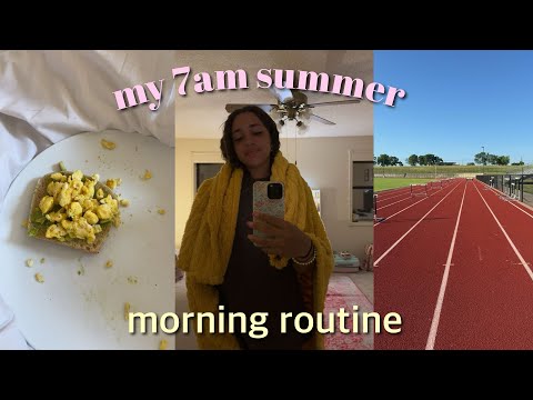 MY 7AM SUMMER MORNING ROUTINE ☀️