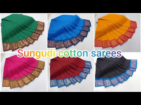 madurai sungudi cotton sarees ✨ what'sapp-8072957889 #mksfashion #sungudisareecollectios