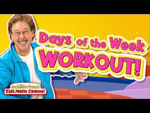 Seven Days of the Week Workout! | Jack Hartmann