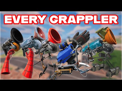 Ranking EVERY "GRAPPLER" ITEM In FORTNITE HISTORY From WORST To BEST