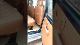 TOYOTA QUALIS INTERIOR SEAT COVER DOOR PAID LINING ROOF LINING ANDROID SYSTEM BASE TUBE AND SPEAKER