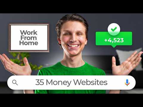 35 Easy Websites To Make Money Online (Work From Home Jobs)