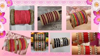 Multicolour  Bangles /Chudiyan /Traditional Bangle Designs collection photo #jewellery