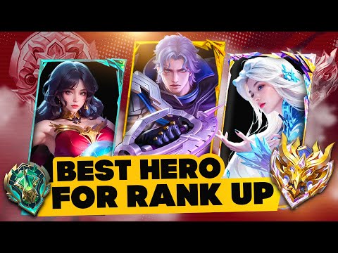 TOP BEST HEROES  TO SOLO RANK UP TO MYTHICAL IMMORTAL (SEASON 34) | MOBILE LEGENDS