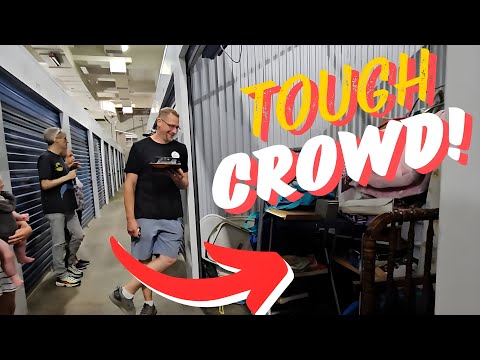 Hard Day At The Auction! LIVE STORAGE WARS! Abandoned Storage Unit Auction Near Me