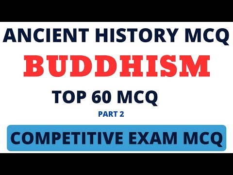 Best MCQ Buddhism Part 2 / Competitive MCQs / Ancient History / Gk questions #ncert