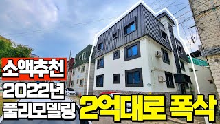 2억대올리모델링 다가구주택 소액경매투자 알려드립니다.