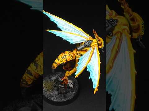 Painting Kill Team Hivestorm Vespids - How to Paint Wings #warhammer #paintingwarhammer