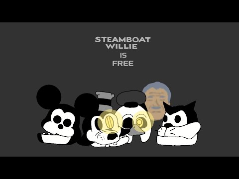 Steamboat Willie is Free