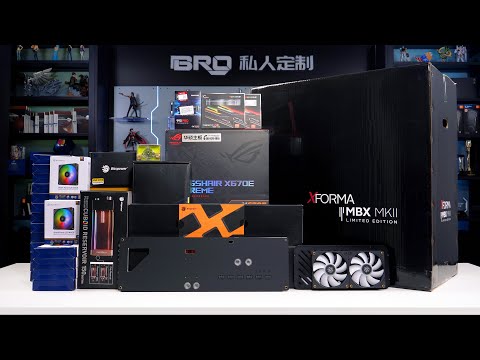 「BRO」4K PC Build Silverstone TJ07 Re-engraved Limited Edition Time Travel 银欣TJ07復刻版 COMPUTEX 2023