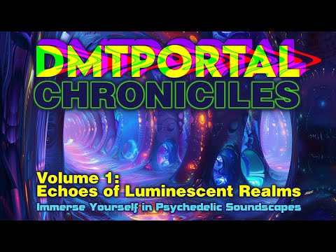 DMTPORTAL Chronicles Volume 1: Echoes of Luminescent Realms (4K Psychedelic Visual Journey)