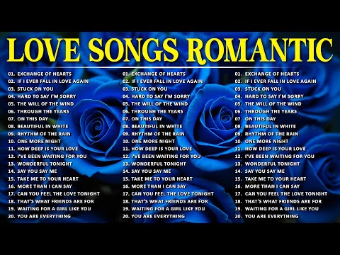 Greates Relaxing Love Songs 80's 90's - Love Songs Of All Time Playlist - Old Love Songs 70s 80s 90s