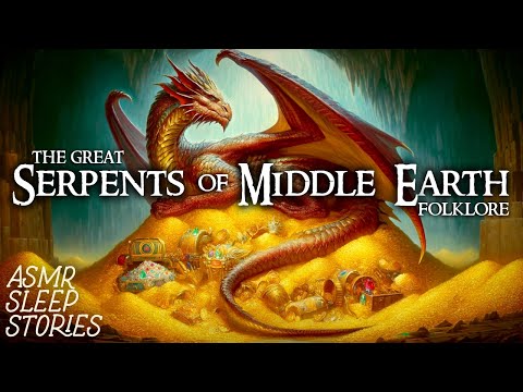 Dragons of Middle Earth | Silmarillion Fantasy ASMR Folklore | Hobbit Bedtime Stories