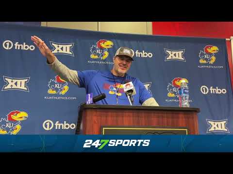 Jeff Grimes says the KU offense is trending in the right direction heading into KSU week