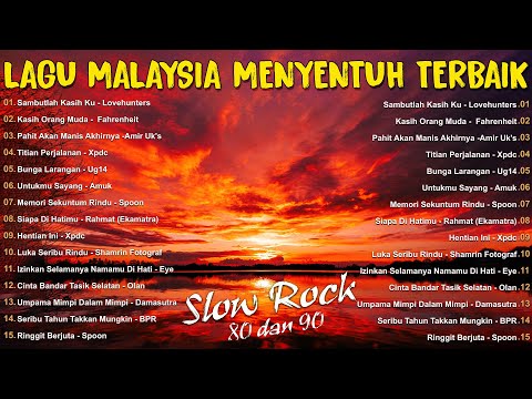 KOLEKSI 40 LAGU JIWANG 80-90AN TERBAIK || LAGU LAMA SLOW ROCK MALAYSIA NI PENUH MEMORI #Full lirik