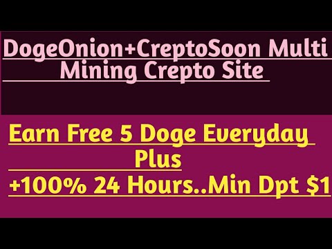 Free 5 Dogecoin Every day/+ 100 % 24 Hours.