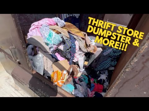 DUMPSTER DIVING - None of this Belongs in the LANDFILL!!!