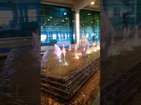 Hyderabad airport New fountain || #ytshorts #youtube #rgia #airport #aviation #hyderabad