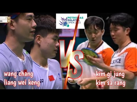 R32 : WANG/LIANG [CHN] VS KIM/KIM SA RANG  [KOR] | PETRONAS MALAYSIA OPEN 2025