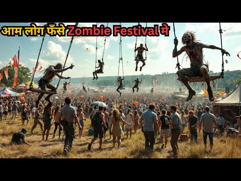 Zombie Celebrating Festival But Local Public Don't Know 💥🤯⁉️⚠️ | Zombie Movie Explained in Hindi