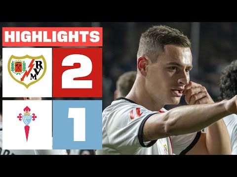 RAYO VALLENCANO 2 - 1 RC CELTA I HIGHLIGHTS LALIGA EA SPORTS