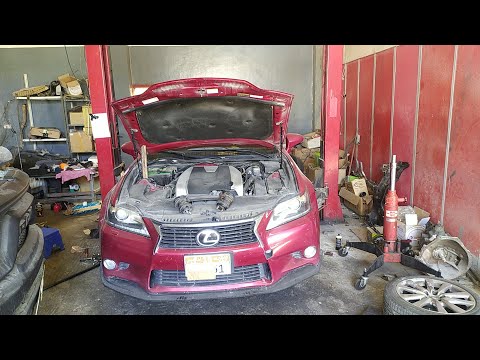 Lexus GS 350 RWD Engine Mount Replacement