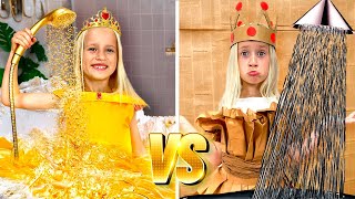 Rich Princess vs Broke Princess | Katya and Dima