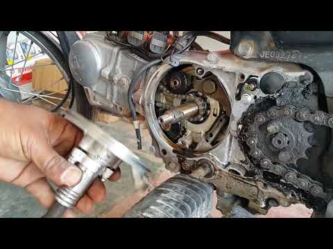 Honda CD70 Timing Chain Noise | How To Check Timing Chain Tension Rod |