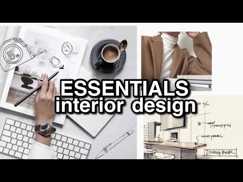 INTERIOR DESIGN ESSENTIALS | interior design tools and equipment