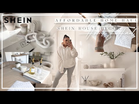 SHEIN HOME HAUL | AFFORDABLE HOUSE DECOR!