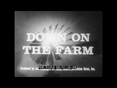 " DOWN ON THE FARM "  THE GREAT DEPRESSION & DUST BOWL TO 1970s MODERN  FARMING  TECHNIQUES 31354