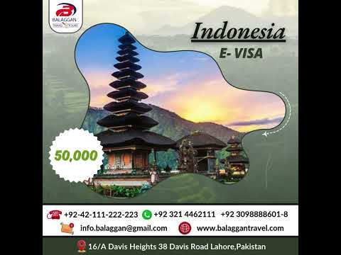 Indonesia E-Visa #indonesiavisa #indonesiatour #foryou