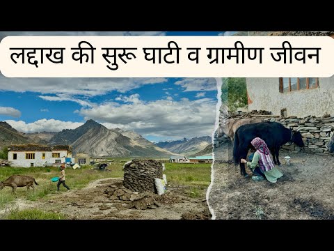 Suru Valley and the Ladakhi Village Life | लद्दाख की सुरू घाटी व वहाँ का ग्रामीण जीवन |