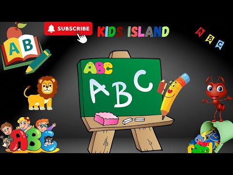 Alphabet song for kids/Learn A TO Z Letter with Words/Alphabet for Kindergarten/Nursery Rhymes ABC