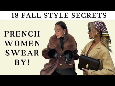 18 Fall Style Secrets French Women Swear By!