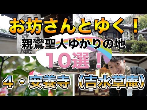 お坊さんとゆく！親鸞聖人ゆかりの地10選！その４～安養寺（吉水草庵跡）～