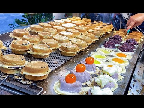 Taiwanese street food！Red Bean Cakes - 5 Pomp and Colorful Collection