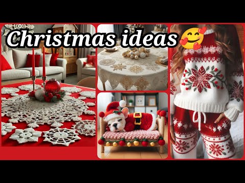 115+ christmas gift ideas 2024 😍 #crochet #design #knitted #christmas