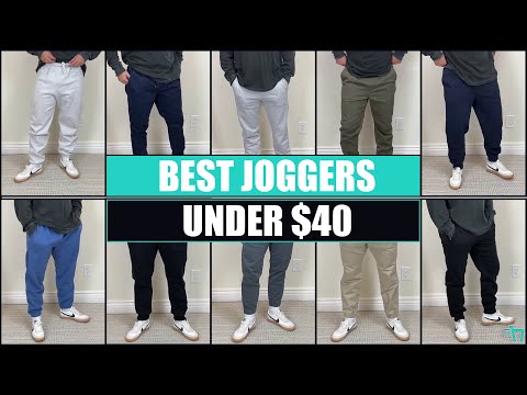 Best joggers under $40 | Best Budget Joggers For Men