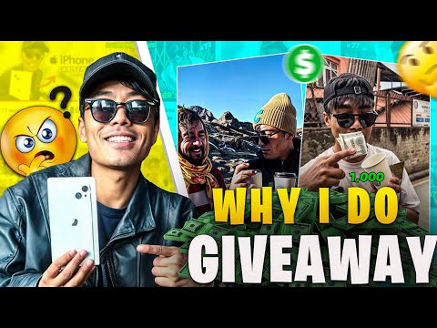 Why I Do Giveaway?? #HumanGang #OppazZ