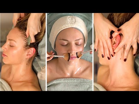 Fall asleep in seconds @NathalieParis Luxury ASMR Facial {worth $500} | Jadeywadey180