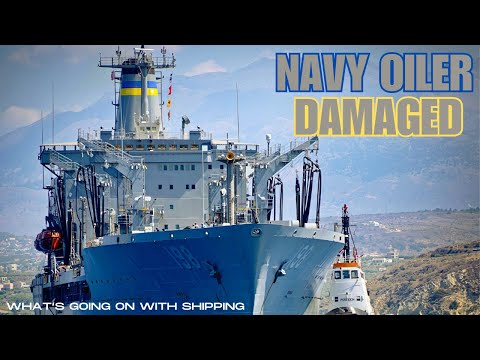 Sole US Navy Oiler in the Middle East - USNS Big Horn - Damaged | September 23, 2024