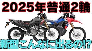 【2025年普通二輪】普通自動二輪で乗れる新型バイクの販売予定&予想まとめ