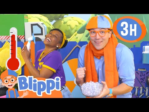 Hot or Cold? Blippi and Meekah's Backyard Adventure! | Blippi | Kids TV Shows